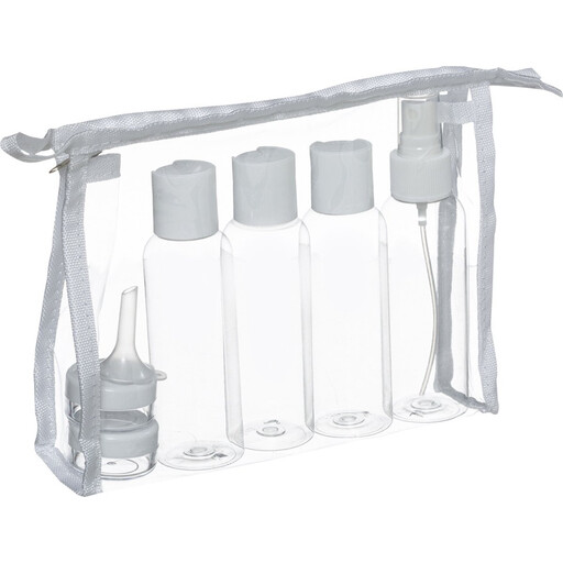 5five Travelling Toiletries Dispenser Bottles Set