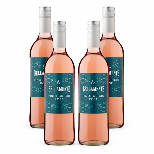 Case deal - La Bellamente Pinot grigio Rosé 75cl