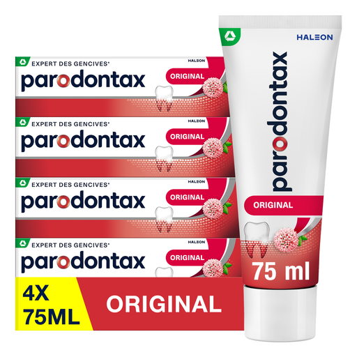 PARODONTAX Original Toothpaste 4 x 75 ml