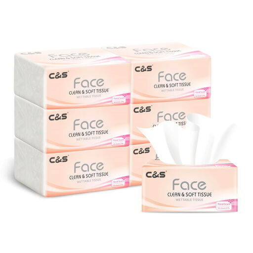 C&S Facial Tissues met bloemengeur