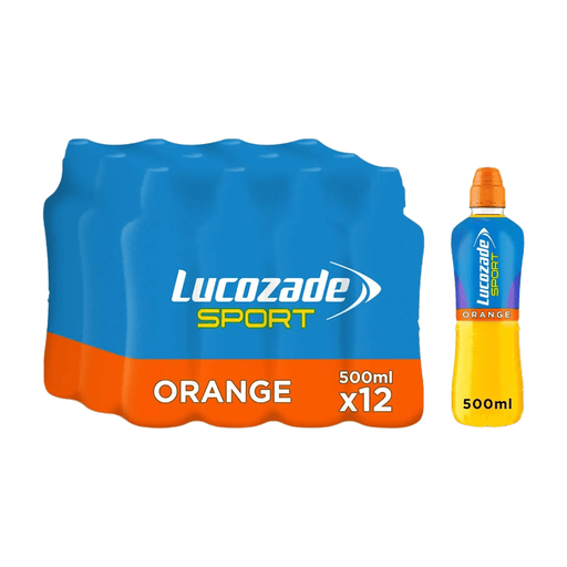 Lucozade Sport Orange 12 × 500 ml multipack