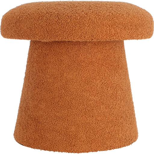 Teddy-brauner Fu?hocker in Pilzform