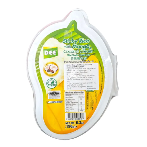 DEE Frozen Sticky Rice with Mango & Coconut Cream