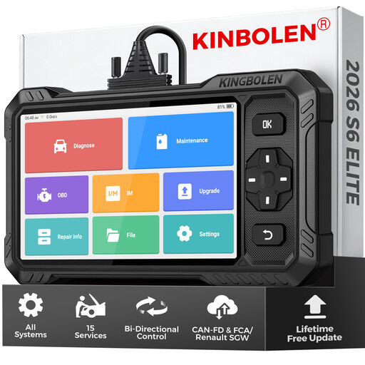 KINGBOLEN S6 Elite OBD2 Scanner Bidirectional Scan Tool