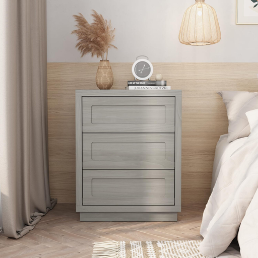 Caldion Nightstand with 3 Drawers