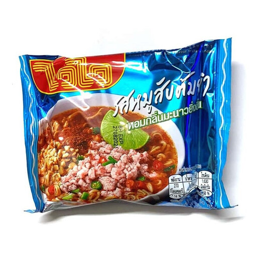 WAIWAI Instant Noodles Tom Yum Pork 60g