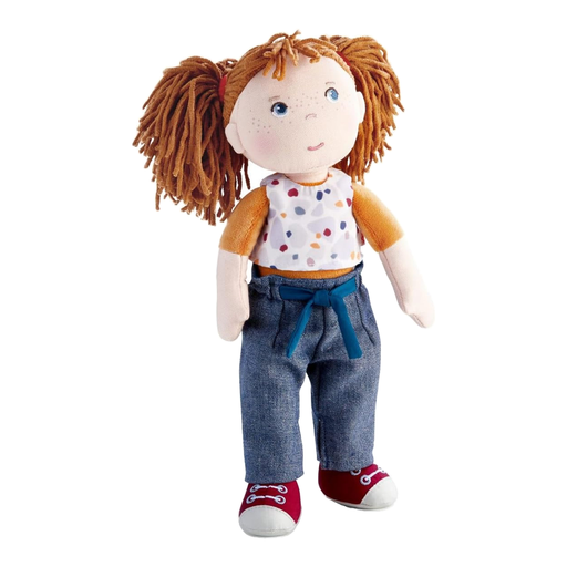 Haba Doll Malou - 30cm Soft Doll for Playing and Cuddling