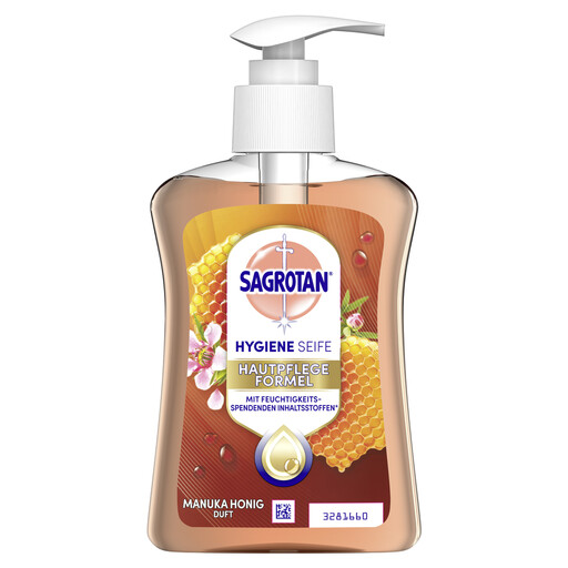 Sagrotan Hygiene-Seife Manuka-Honig Duft 250 ml