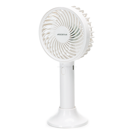 Aigostar Handheld Fan in Weiß