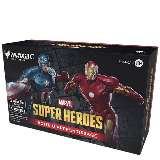 Magic: The Gathering - Marvel Super Heroes - Learning Box 2 Decks + 2 Guides + 8 Jumpstart Decks - French Version