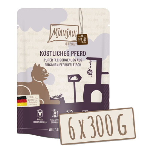 MjAMjAM Quetschie – Viande de cheval pure