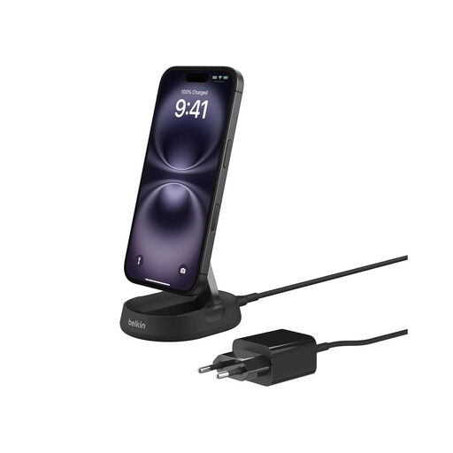 Belkin BoostCharge Pro chargeur magnétique et pliable, noir
