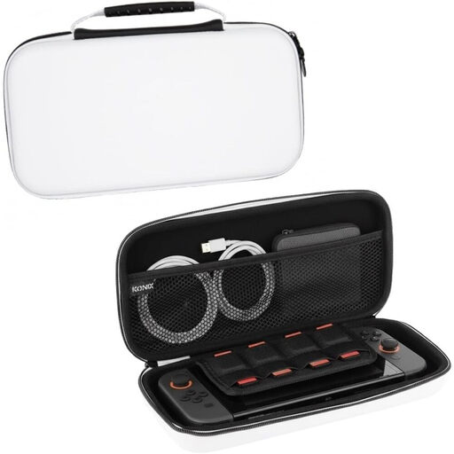 Housse de Protection & Transport Konix pour Console Nintendo Switch 2 - Blanc