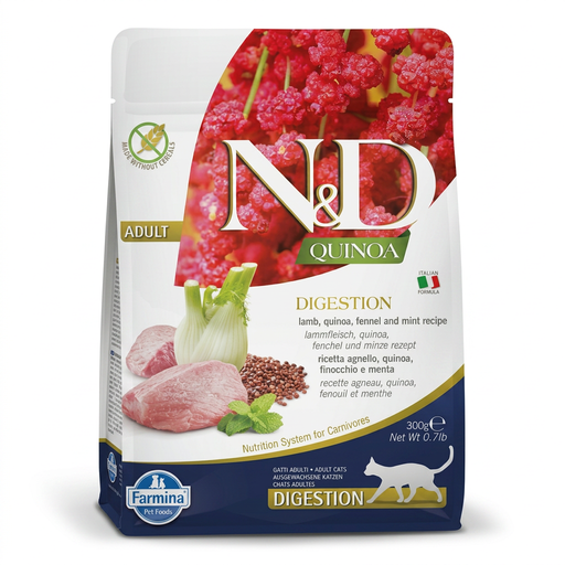 Farmina N&D Quinoa Cat Digestion Lamb 300 gr