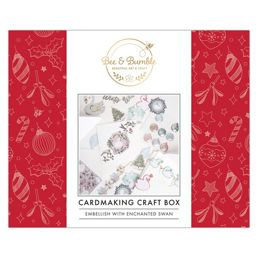Bee & Bumble Enchanted Swan Cardmaking Kit