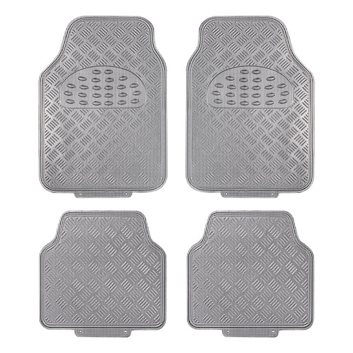 WOLTU Universal Car Floor Mats in PVC, Trimmable