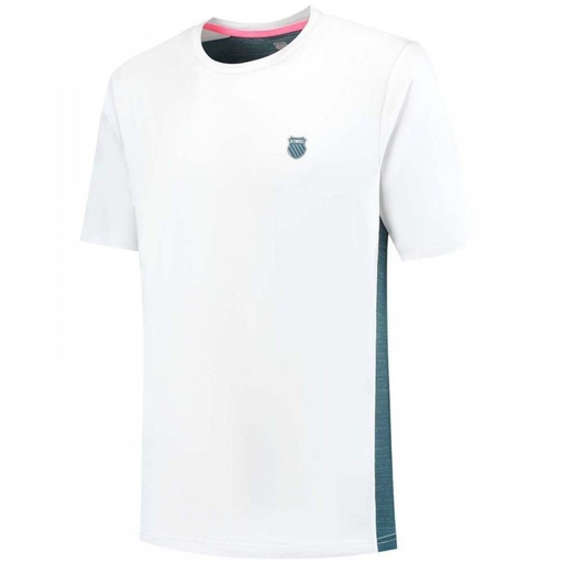 K-Swiss Hypercourt Mix Melange Crew T-Shirt