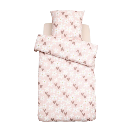 Billie bedrucktes Bettw?sche-Set 140 x 200 Herzmuster