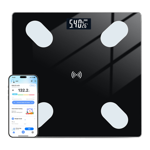 Sparoma ADL-26Black Digital Body Fat Bathroom Scale