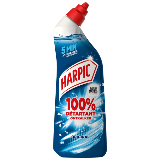 HARPIC 100% Limescale Remover Toilet Gel Fast Action 750ml