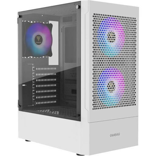 GAMDIAS Talos E3 MESH GAMING Miditower White