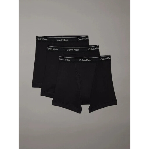 Calvin Klein BOXER BRIEF 3 PK. 001 Black