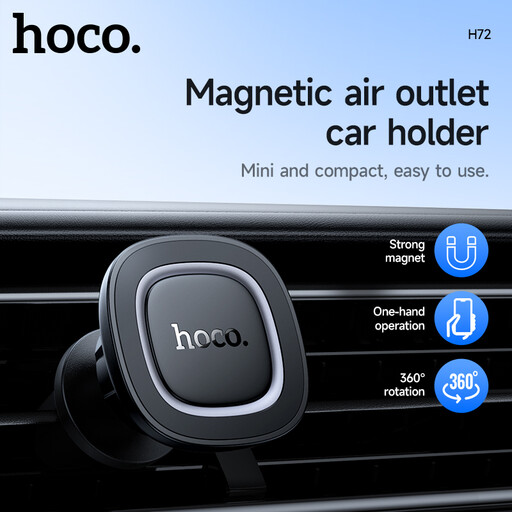 HOCO H72 Crown Magnetic Car Holder (Air Outlet)