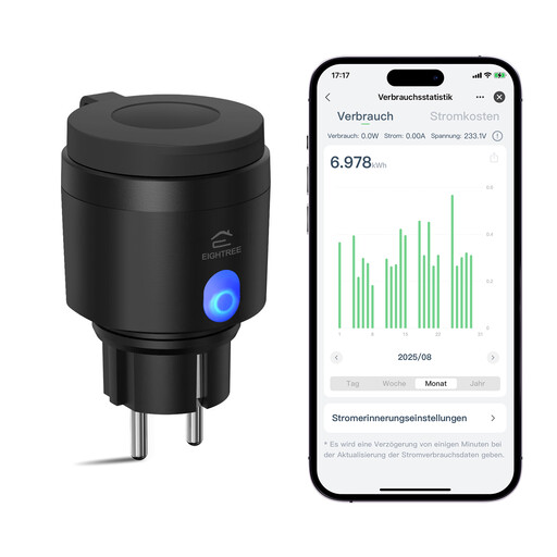 EIGHTREE Outdoor Smart Plug with Energy Monitoring