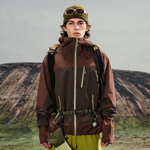 PELLIOT Hard shell jacket Brown L