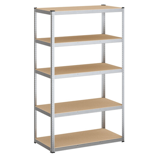 Ochama 5-Tier Shelving Unit in Silver