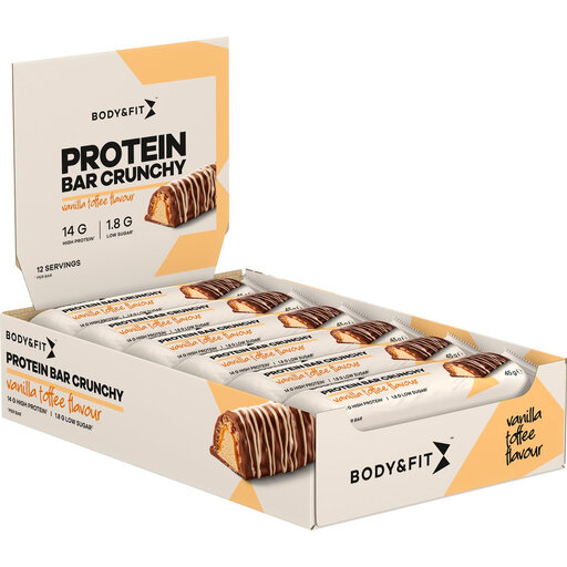Body&Fit Protein Bar Crunchy Vanilla Toffee