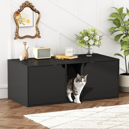 Caldion Cat Cabinet with Cat Litter Tray