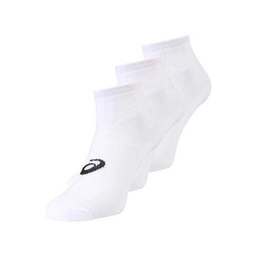 ASICS 3 Pack Socks Quarter Unisex White EU IV
