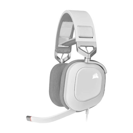 Corsair HS80 RGB USB Gaming Headset - White - 7.1 Surround