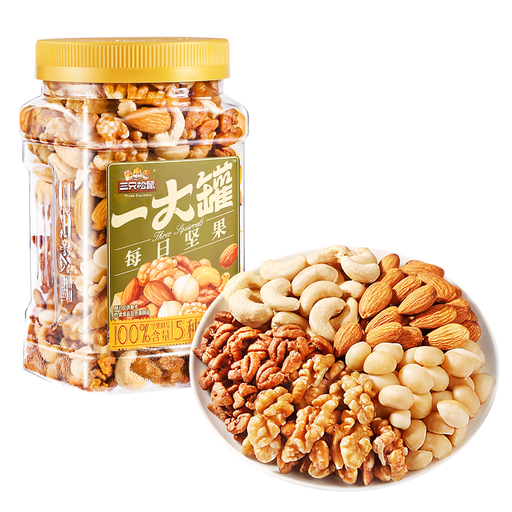 Three Squirrels Daily Nuts (All-Nut Pure Enjoyment Edition) 500g