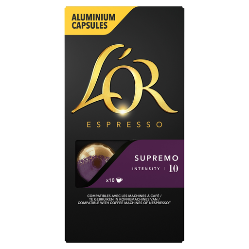 L'OR Nespresso Supremo，10 粒装胶囊