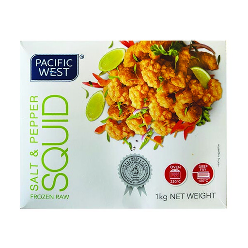 SALT & Pepper Squid Chunks 1kg Net