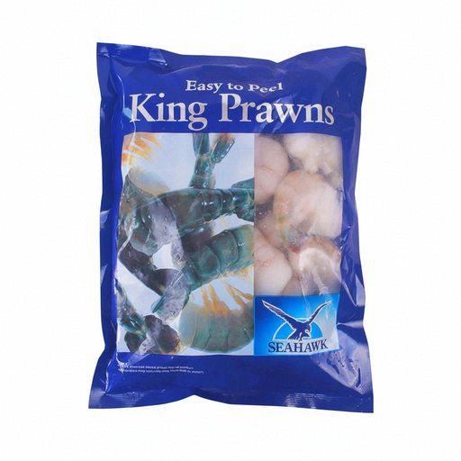 Seahawk Headless Shell-On Ezy Peel King Prawns