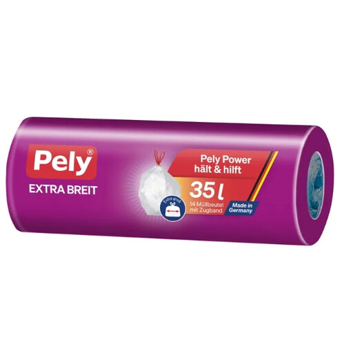 Pely ZB Beutel extra-breit 35L Anti-Odor 14 Stück