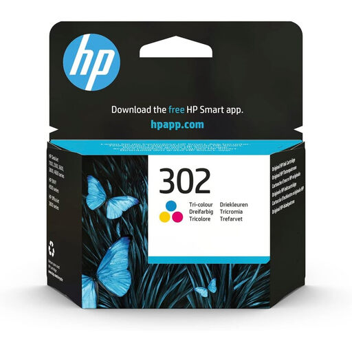 Cartouche d'encre trois couleurs originale HP 302