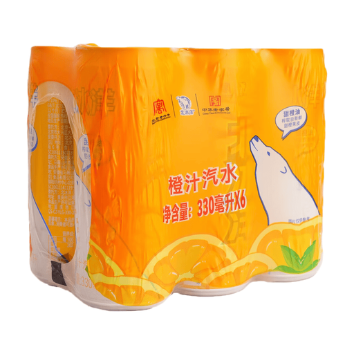 Bei Bing Yang Orange Soda 6 x 330ml