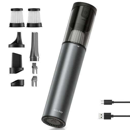ROUNY Handheld Mini Cordless Vacuum Cleaner, Xs Pro