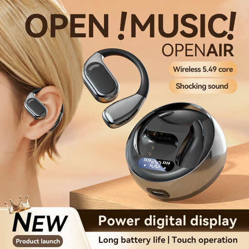 VoxorAI M76 Black AI translator headset