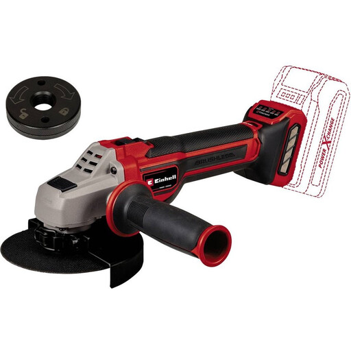 Einhell Power X-Change Cordless Angle Grinder TP-AG 18/125 CE Li Q Solo - 18V