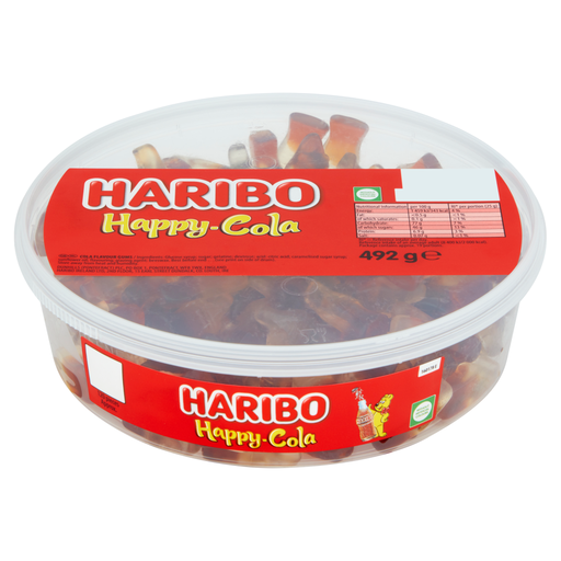 HARIBO Happy Cola Tub 492g