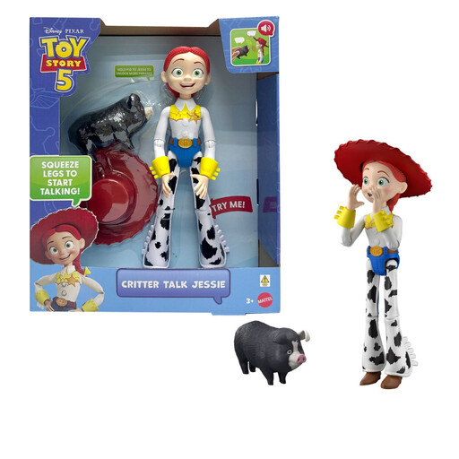 Toy Story 5 12 inch Feature Critter Talking Jessie Action Figure