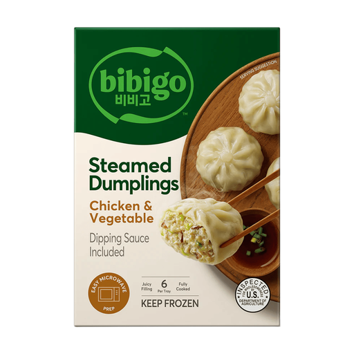bibigo Raviolis Vapeur, Poulet & Légumes, 560g