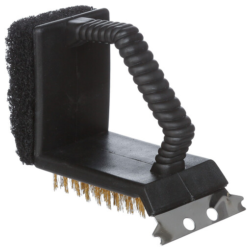 3-in-1 Cleaning Brush for Barbecue and Griddle