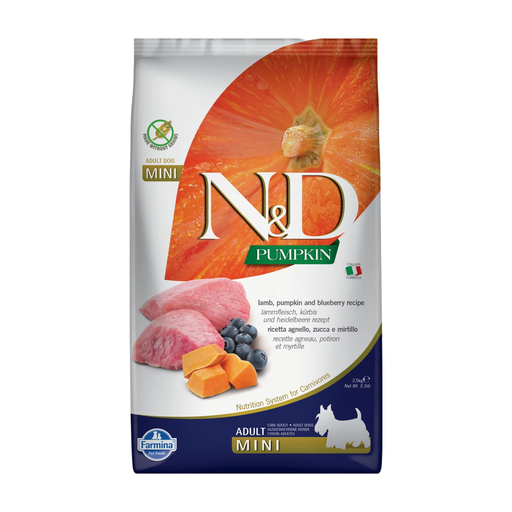 Farmina N&D Pumpkin Series Lamb Adult Small Dog Food 2.5 kg