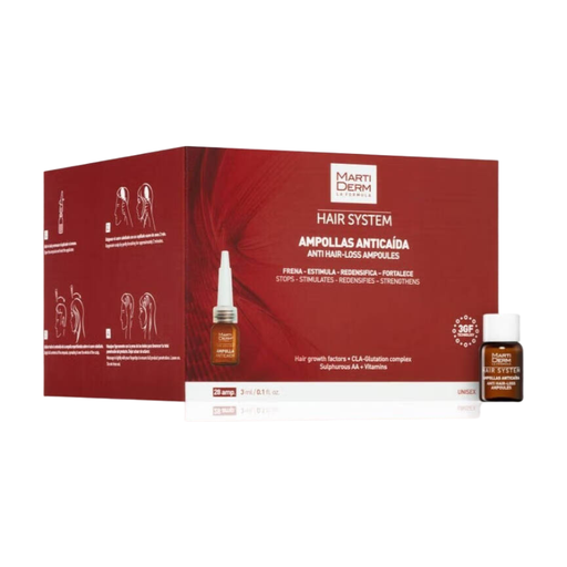 Martiderm HGFx3 Hair Loss Ampoules 28 x 3 ml